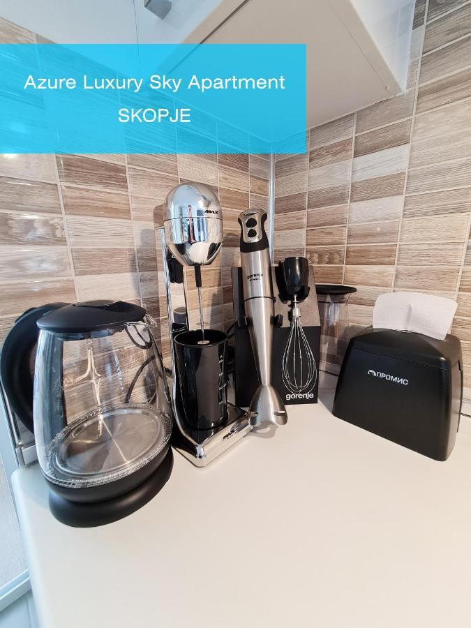 Azure Luxury Sky Apartment سكوبجي المظهر الخارجي الصورة