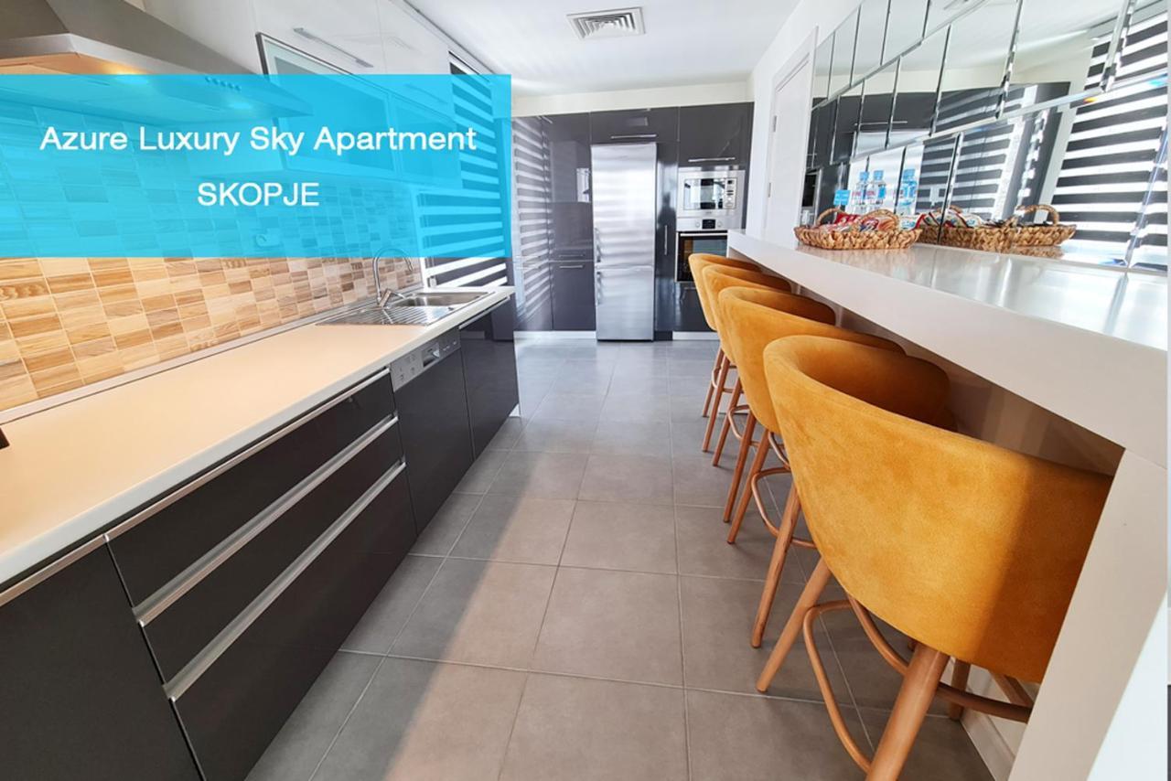 Azure Luxury Sky Apartment سكوبجي المظهر الخارجي الصورة