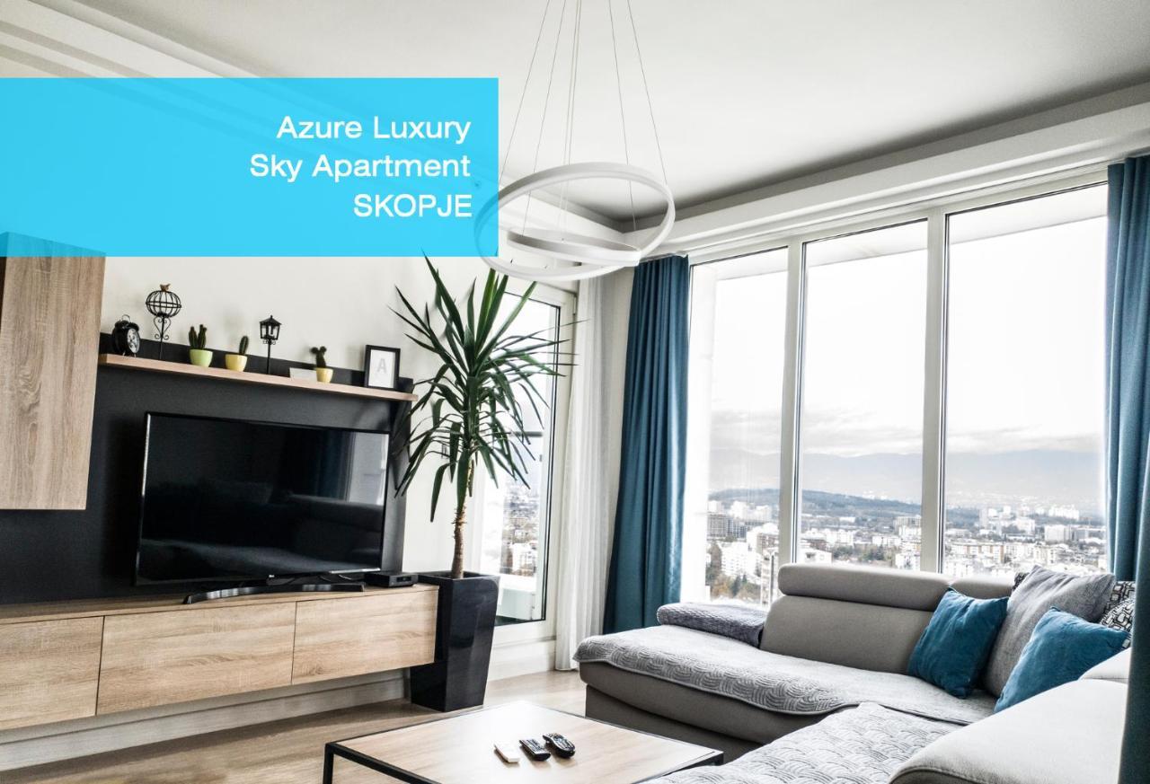 Azure Luxury Sky Apartment سكوبجي المظهر الخارجي الصورة