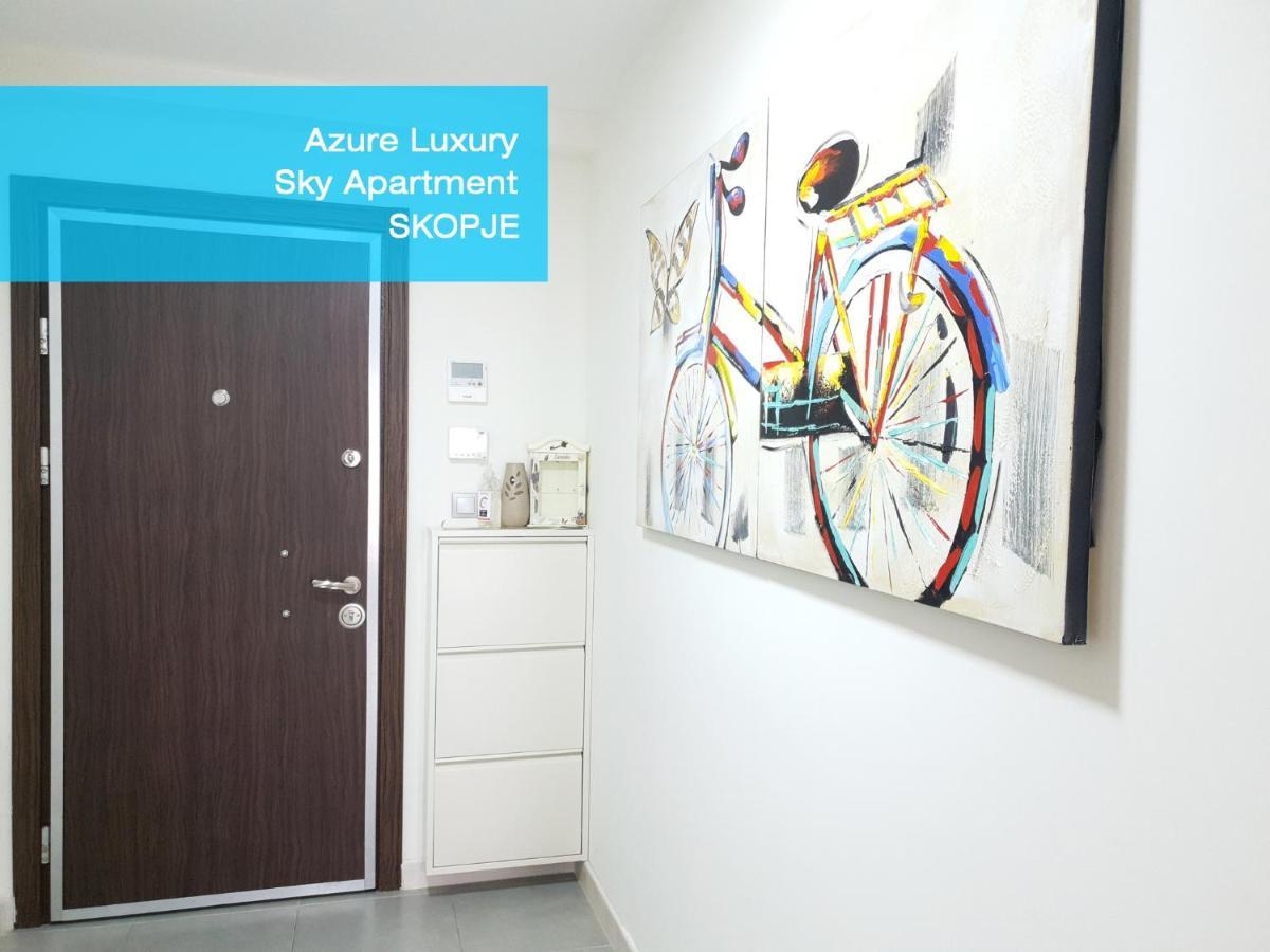 Azure Luxury Sky Apartment سكوبجي المظهر الخارجي الصورة