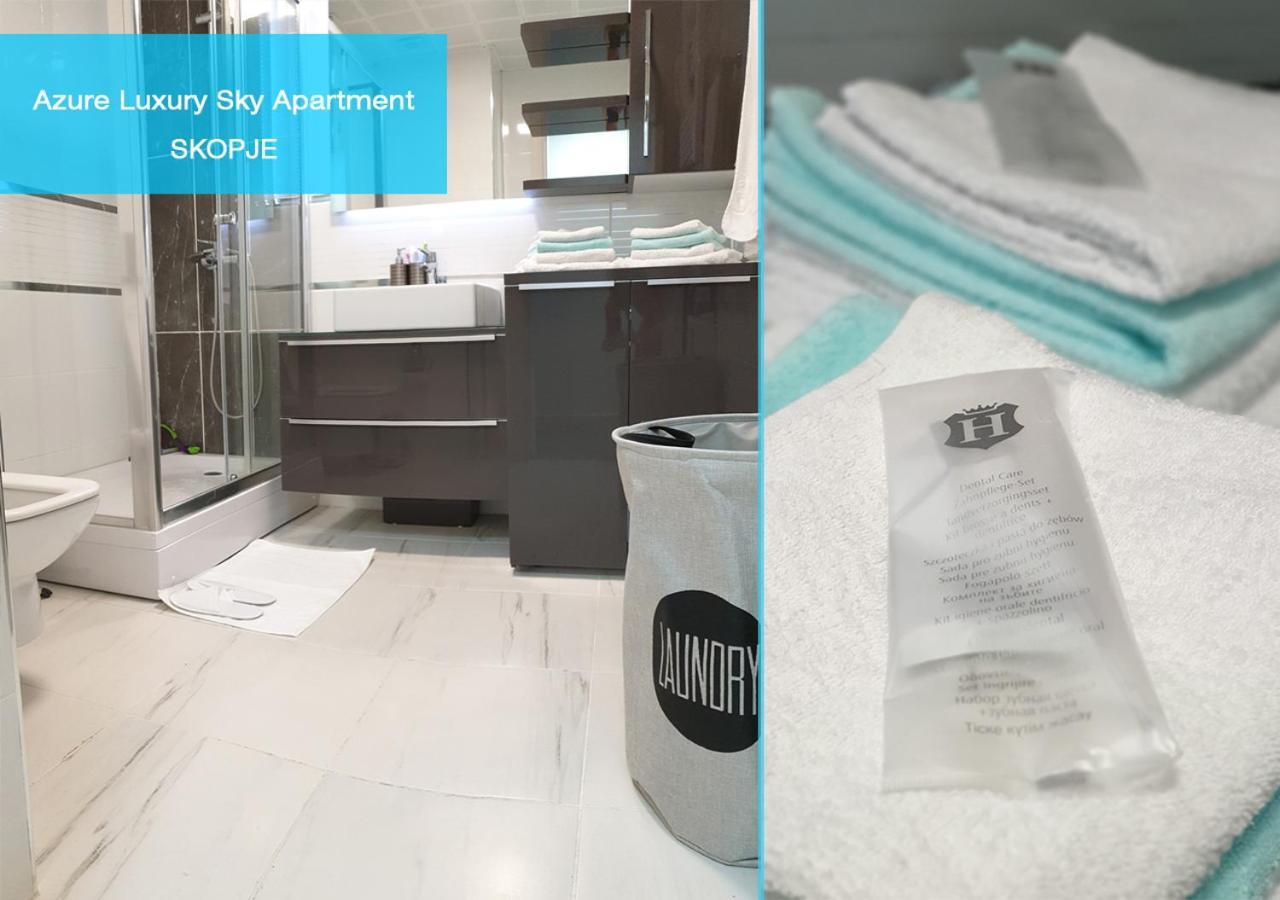 Azure Luxury Sky Apartment سكوبجي المظهر الخارجي الصورة